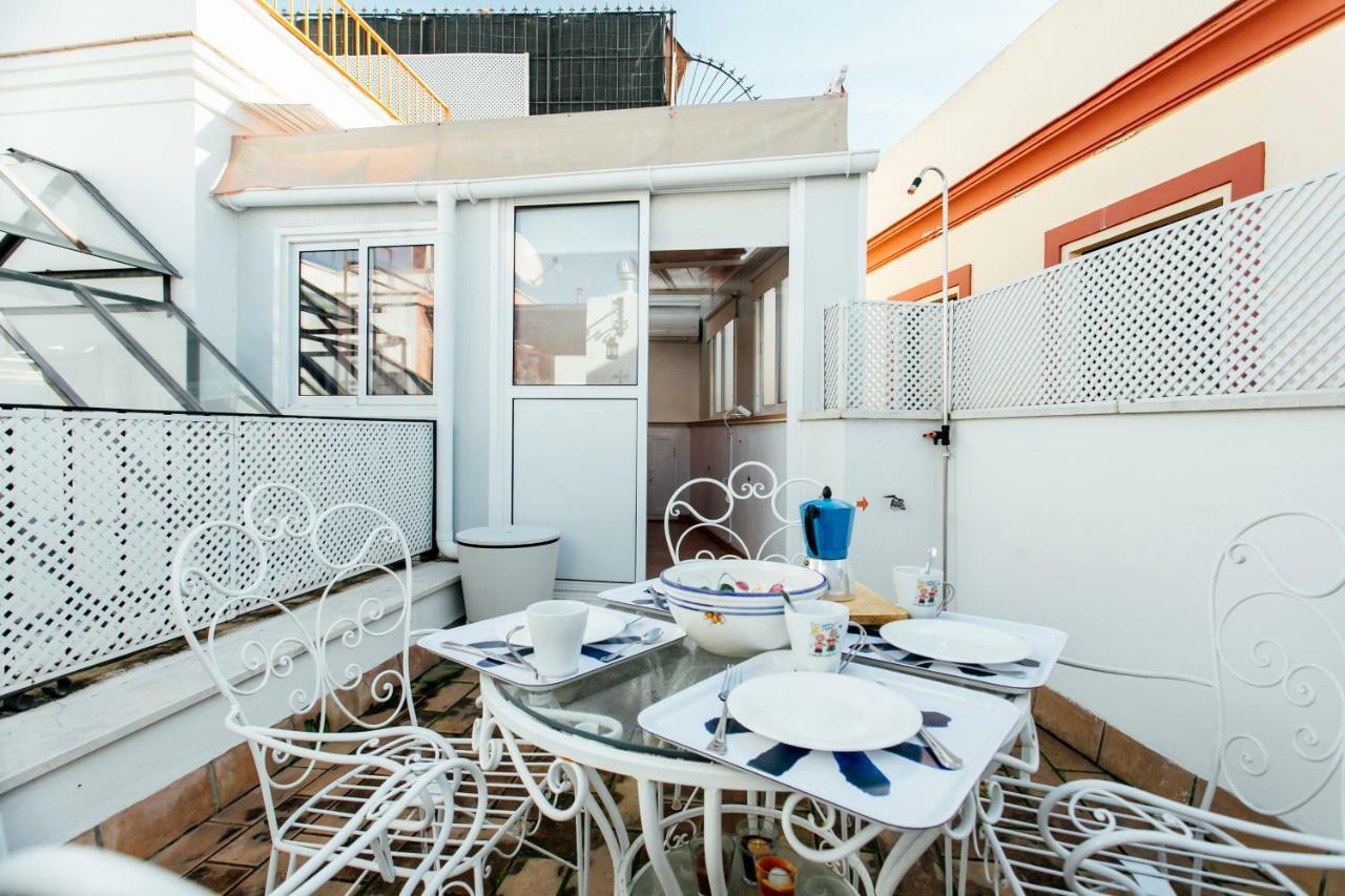 Bright Duplex W/ Terrace Apartment Seville Ngoại thất bức ảnh