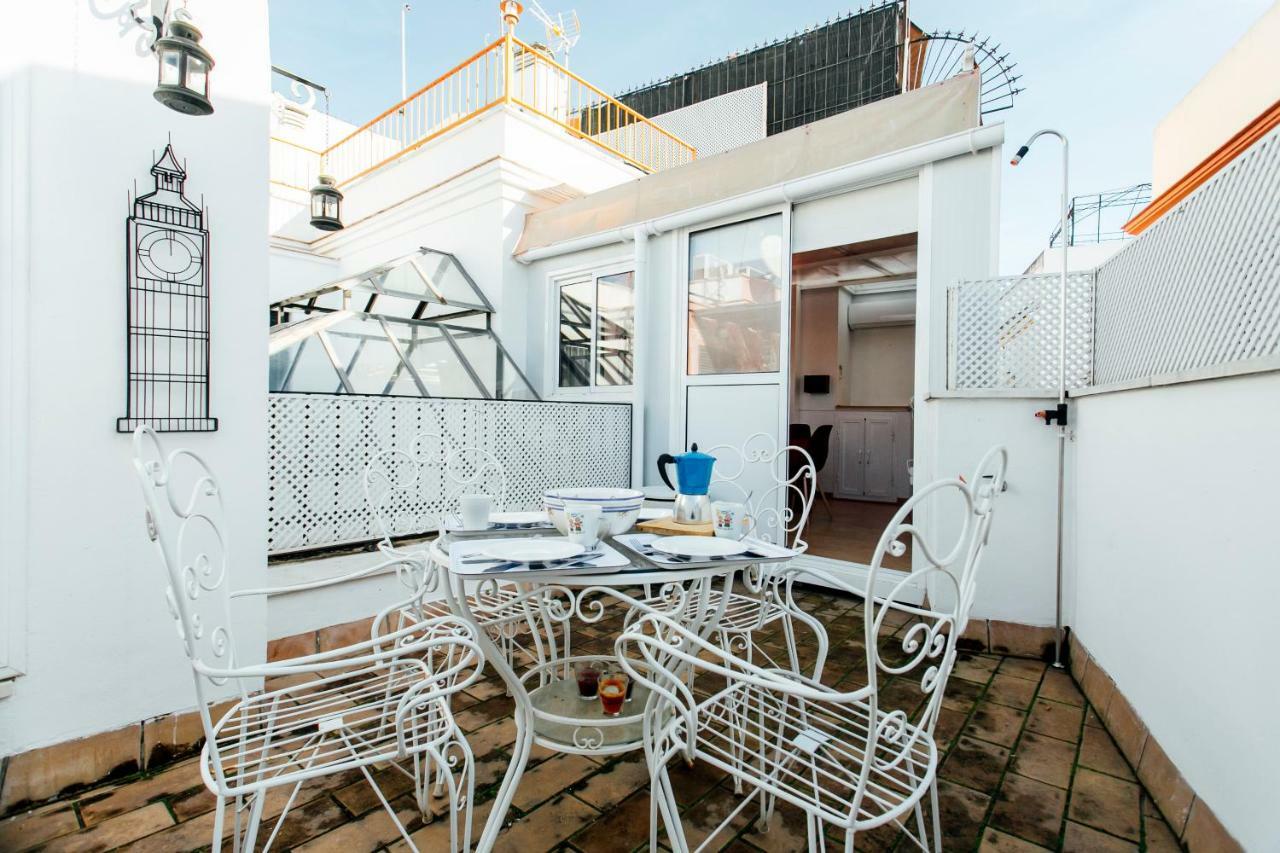 Bright Duplex W/ Terrace Apartment Seville Ngoại thất bức ảnh